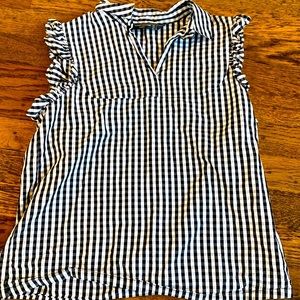 Women’s Zara gingham top